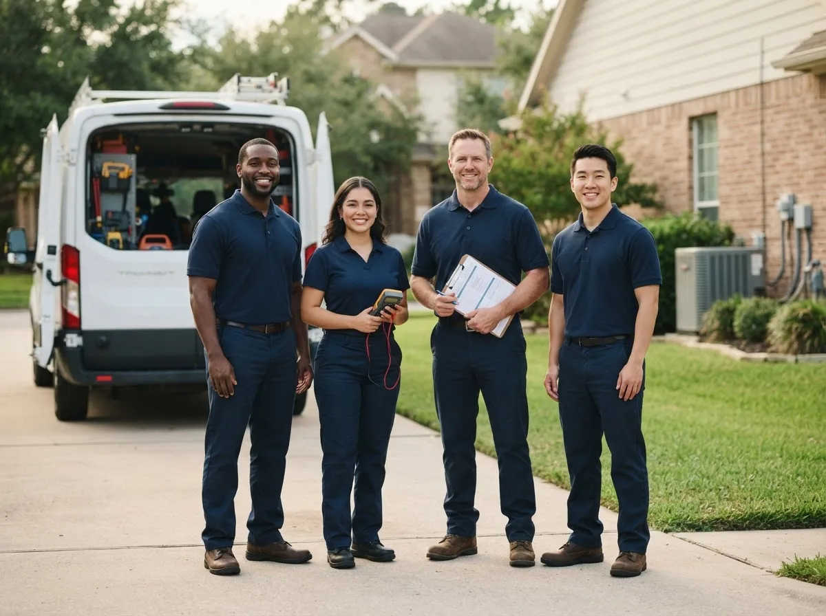Certified HVAC technician near Tioga, TX